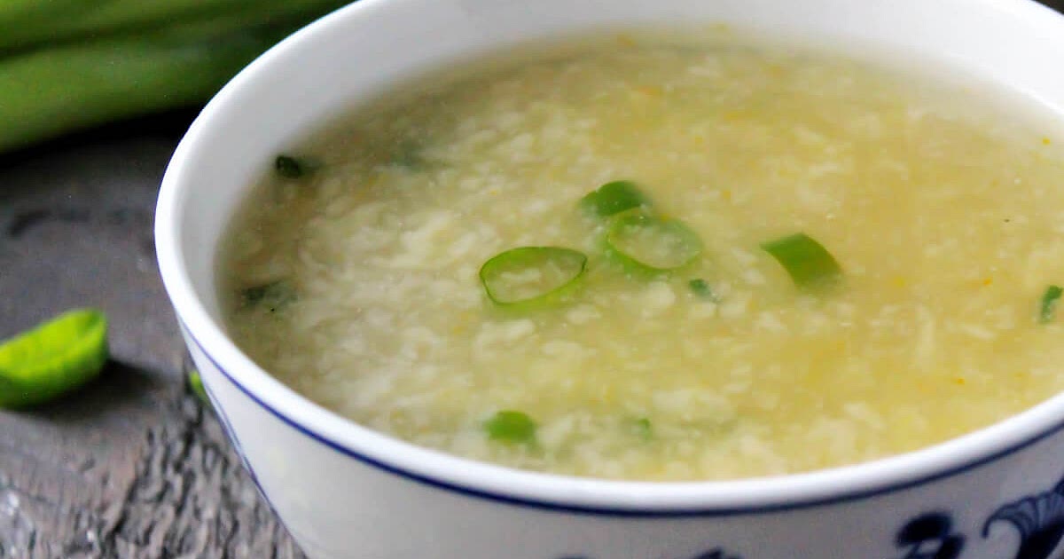 Vegan Egg Drop Soup Recipe | Samsung Food App