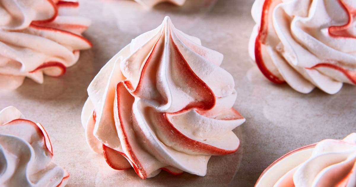 Peppermint Meringue Cookies Recipe | Samsung Food App