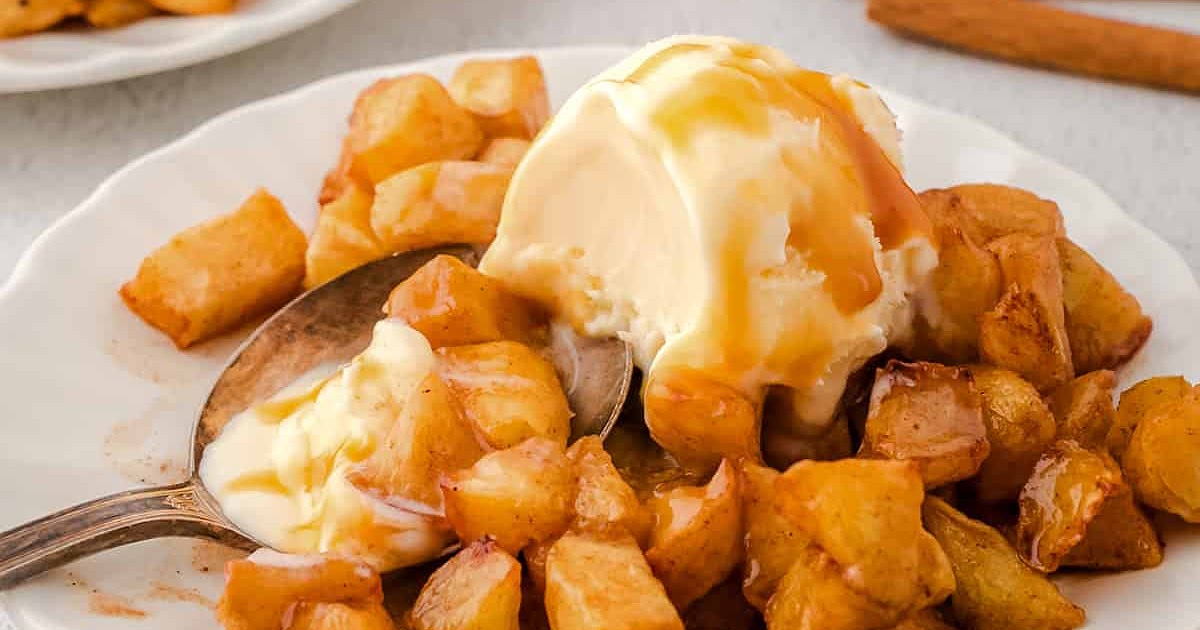 Air Fryer Apples Recipe | Samsung Food App