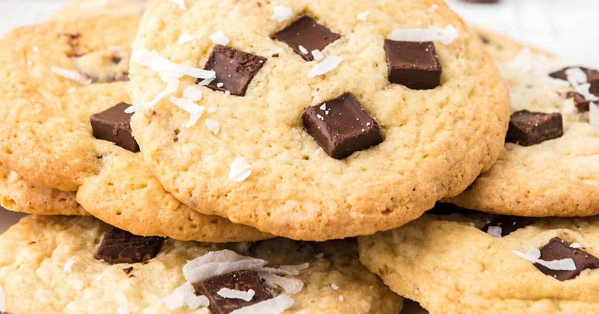 Coconut Chocolate Chip Cookies Recipe | Samsung Food App