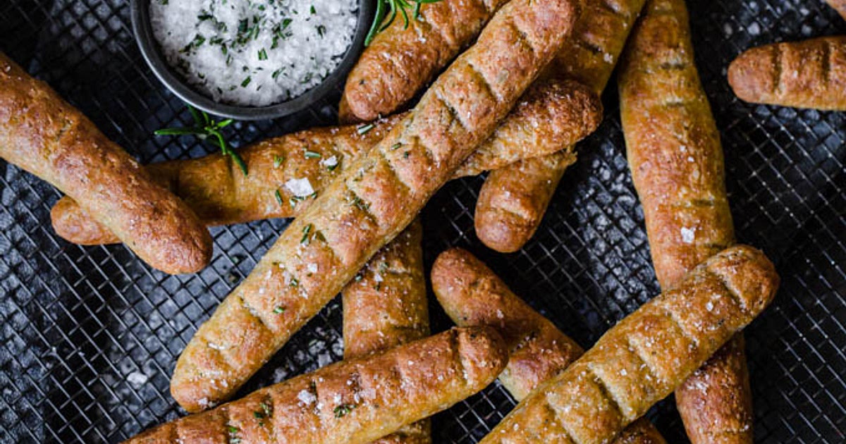 Keto Rosemary Sea Salt Breadsticks Recipe | Samsung Food App