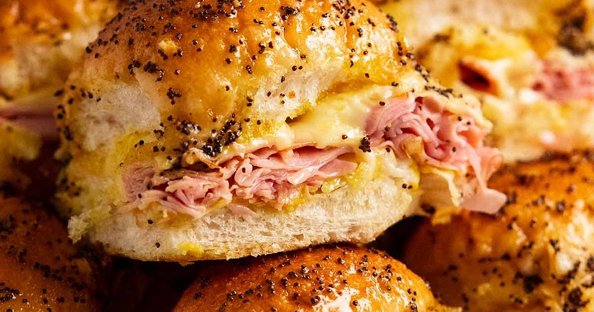 Hot Ham and Cheese Sliders Recipe | Samsung Food App