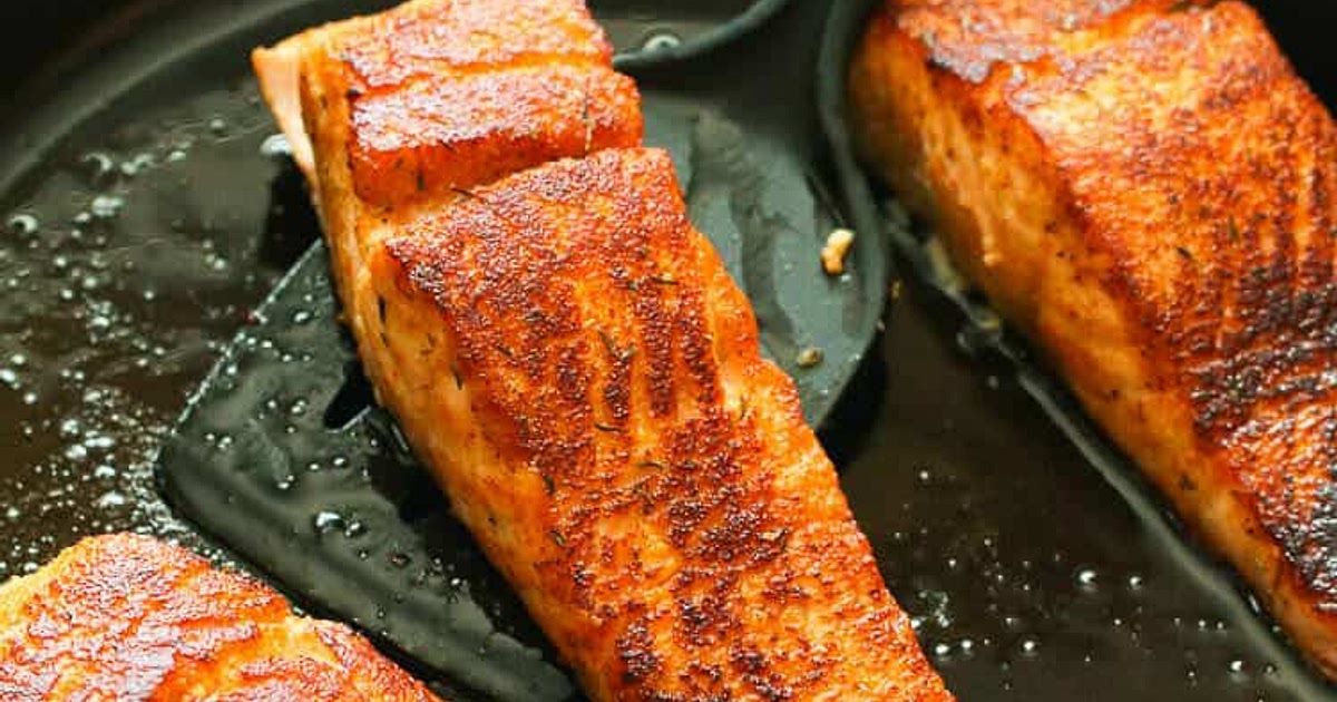 Pan Seared Salmon With Spice Rub Recipe | Samsung Food App
