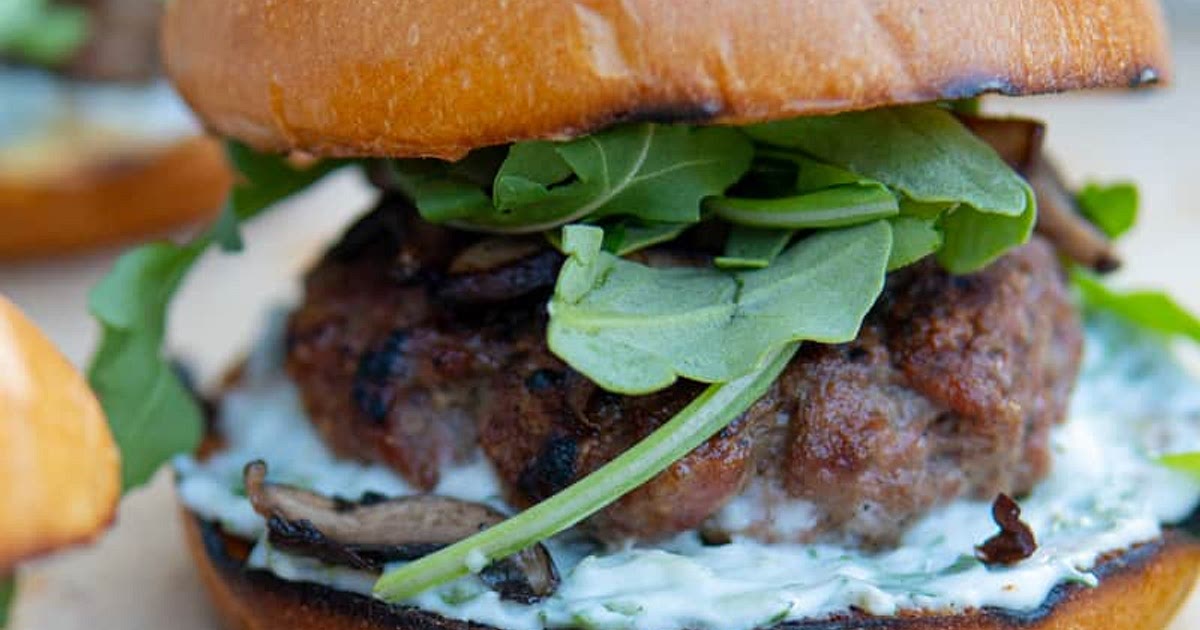 Grilled Lamb Burgers Recipe | Samsung Food App