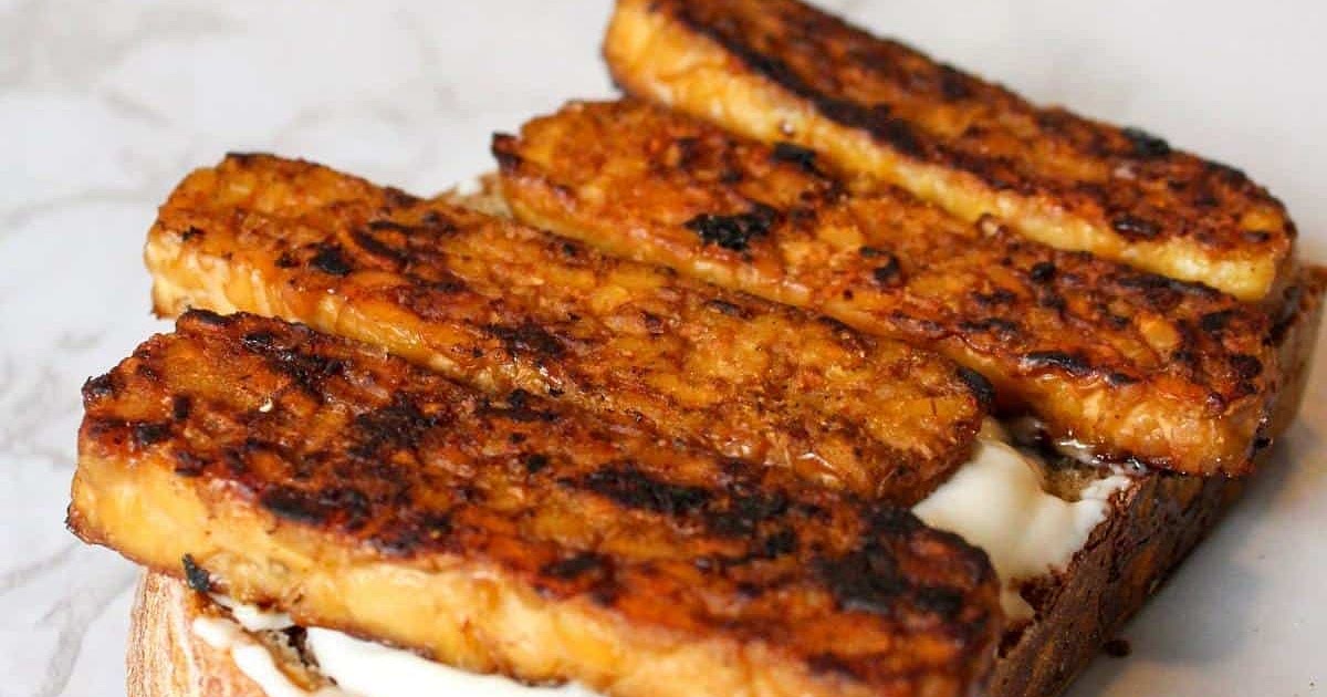 Smoky tempeh bacon Recipe | Samsung Food App