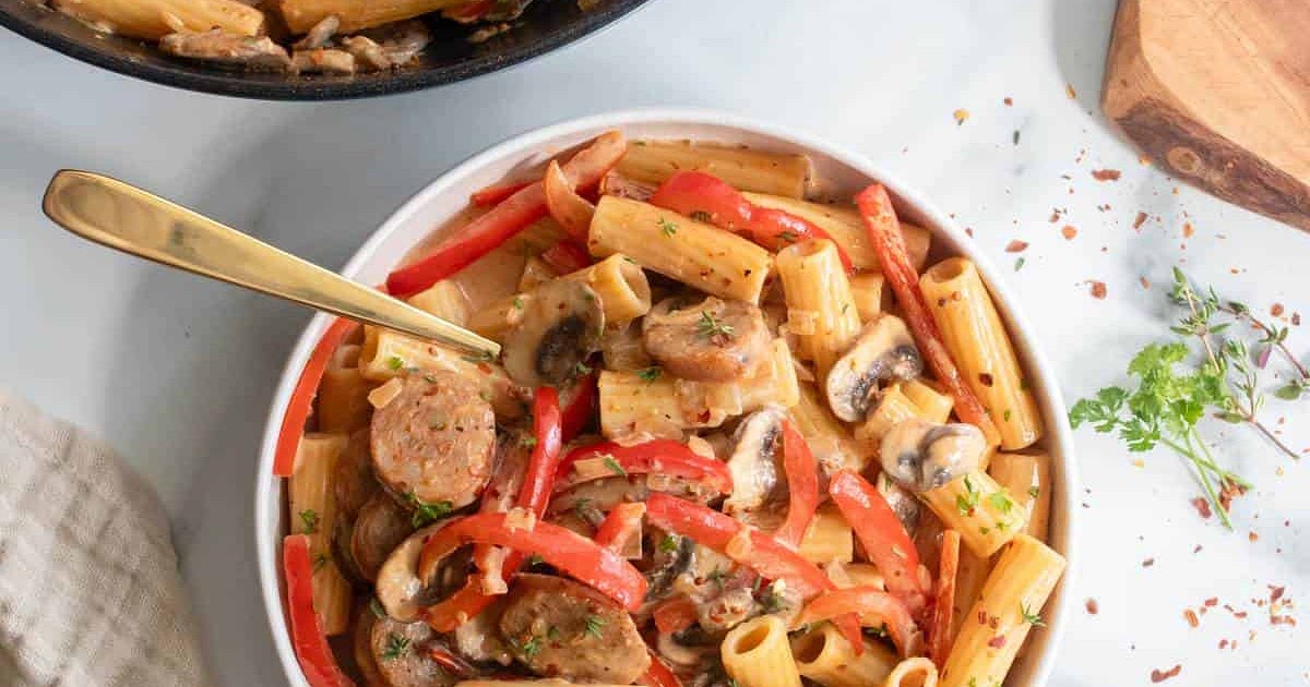 Spicy Sausage Pasta Recipe | Samsung Food App