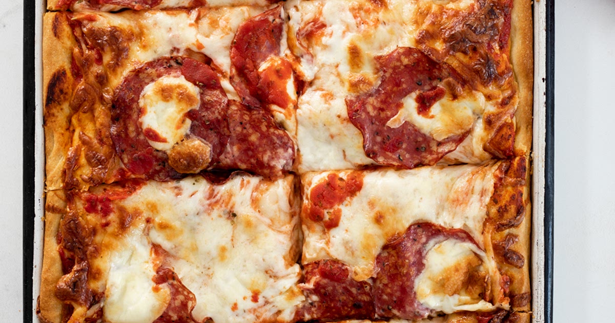 Cheesy Salami Grandma Pizza Recipe | Samsung Food App
