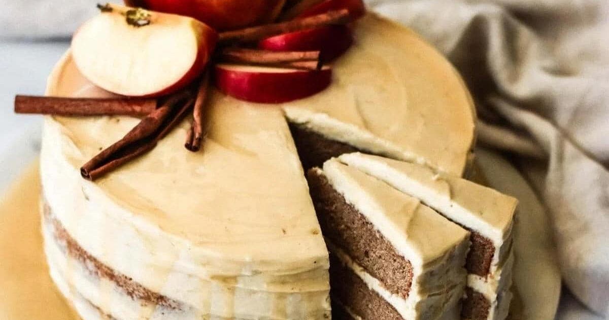 Festive Bourbon Apple Cider Cake Recipe | Samsung Food App