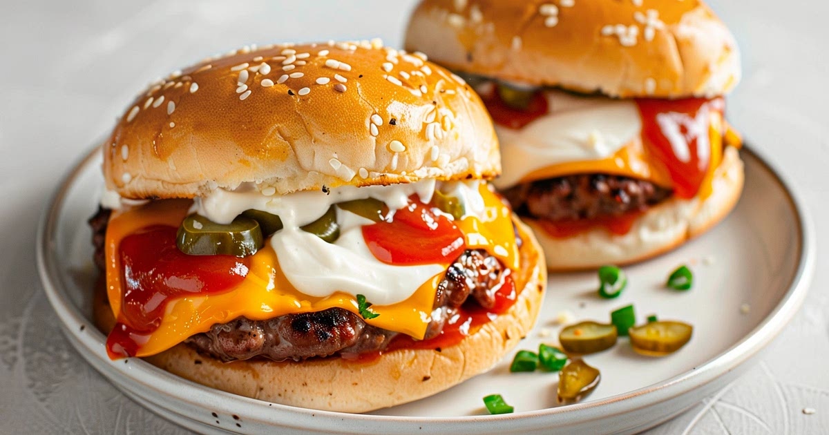 Smashed Cheeseburger Recipe | Samsung Food App