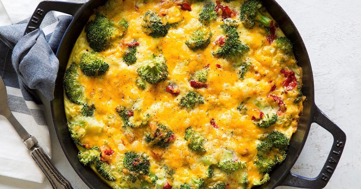 Cheesy Broccoli Frittata Recipe | Samsung Food App