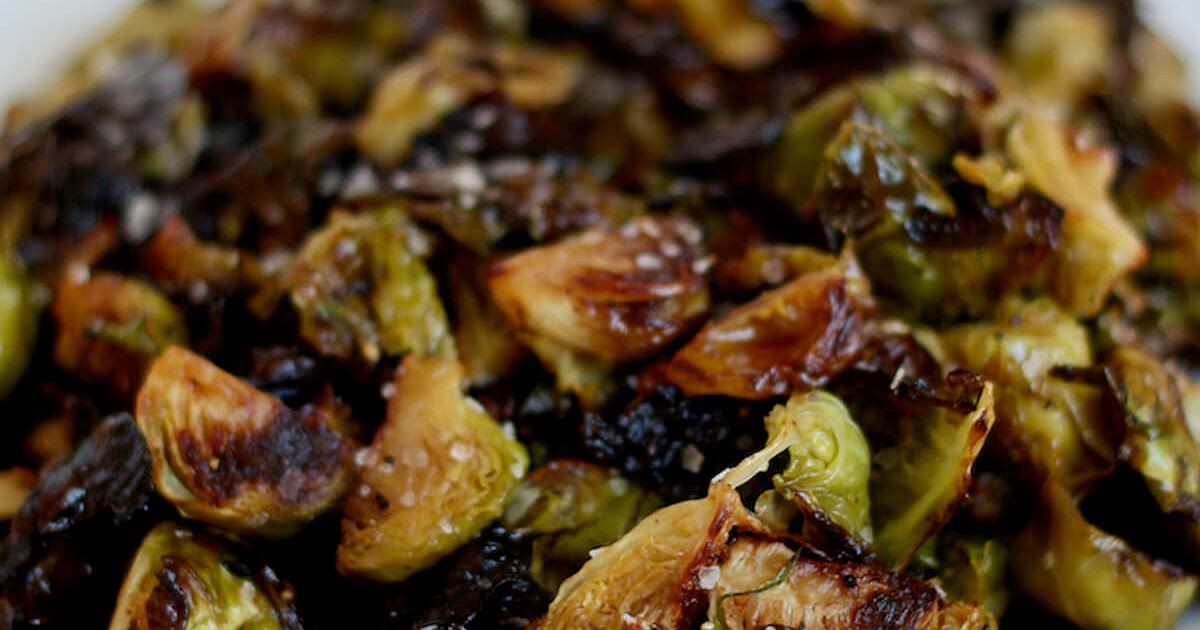 Maple Balsamic Brussels Sprouts Recipe | Samsung Food App