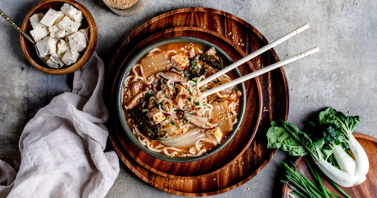 Grandma's Rainy Day Kimchi Noodle Soup Recipe | Samsung Food App