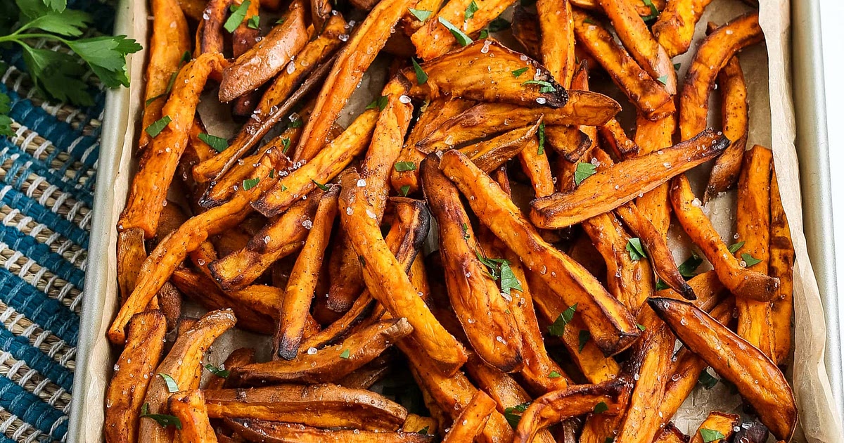 Air Fryer Sweet Potato Fries Recipe | Samsung Food App