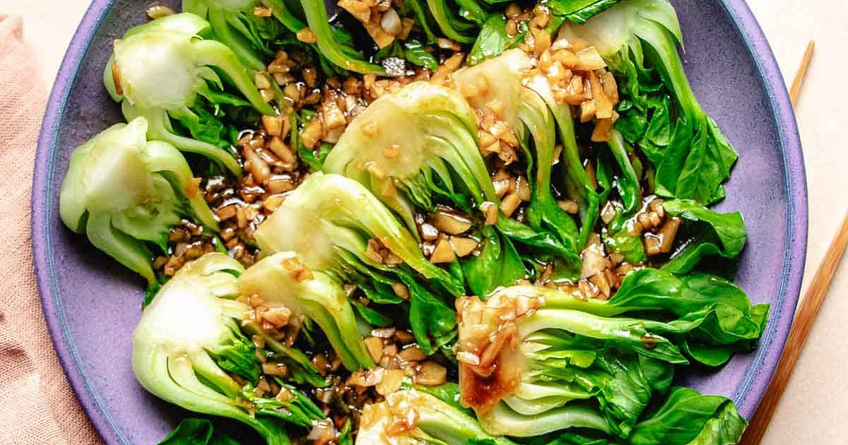 Steamed bok choy recipe Recipe | Samsung Food App