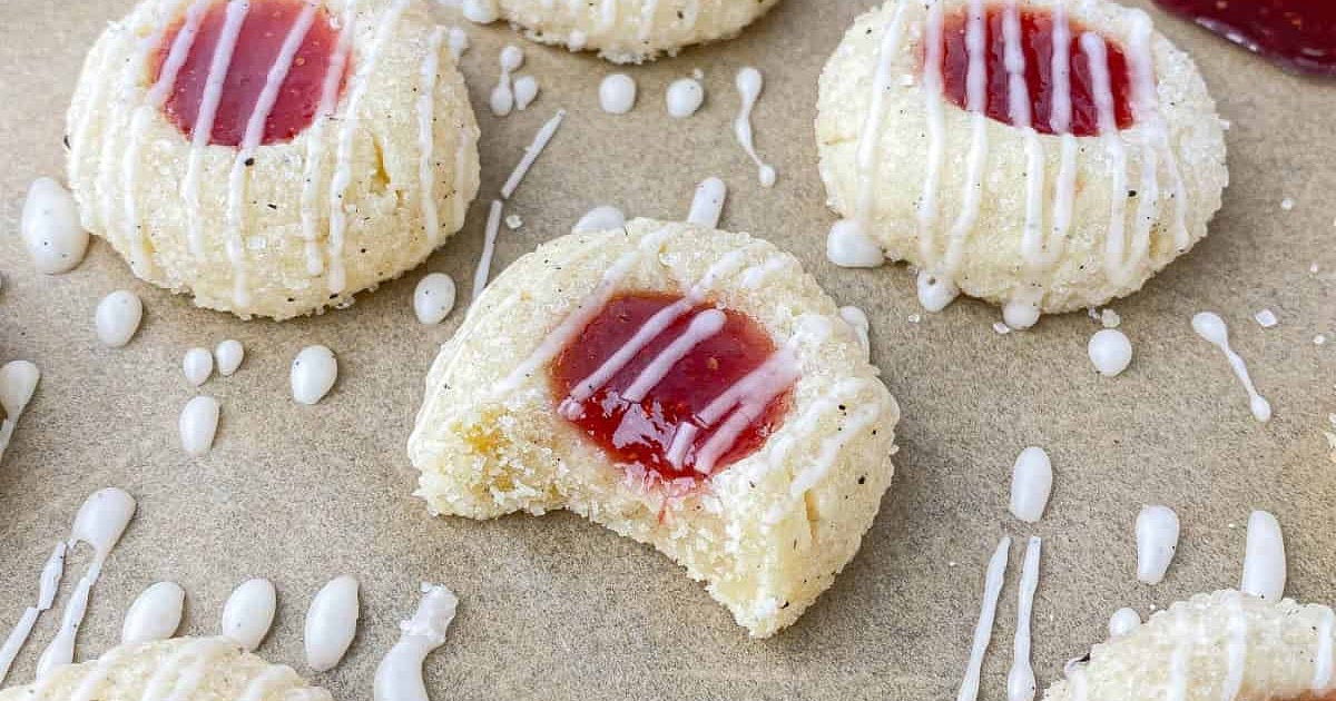 Strawberry Jam Cookies Recipe | Samsung Food App