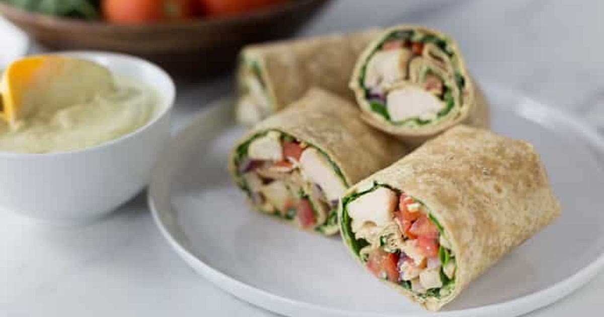 Creamy Curry Chicken Salad Wraps Recipe | Samsung Food App