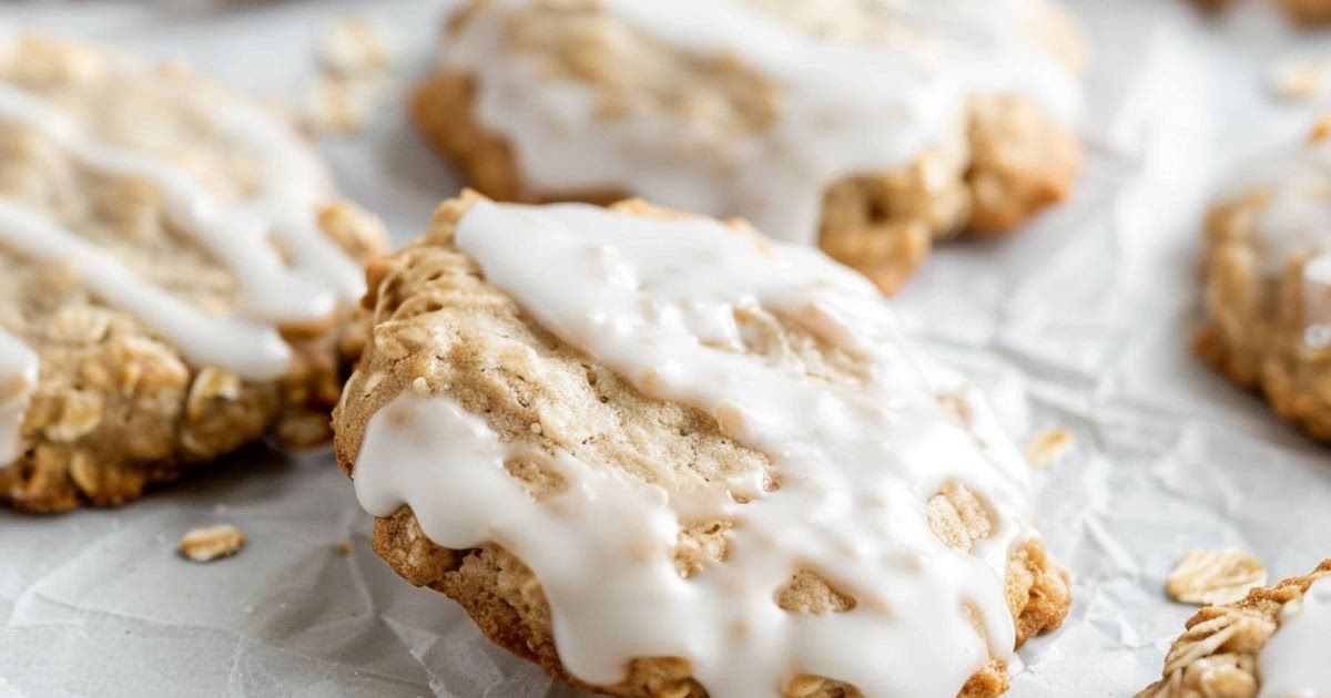 Iced Oatmeal Cookies Recipe | Samsung Food App