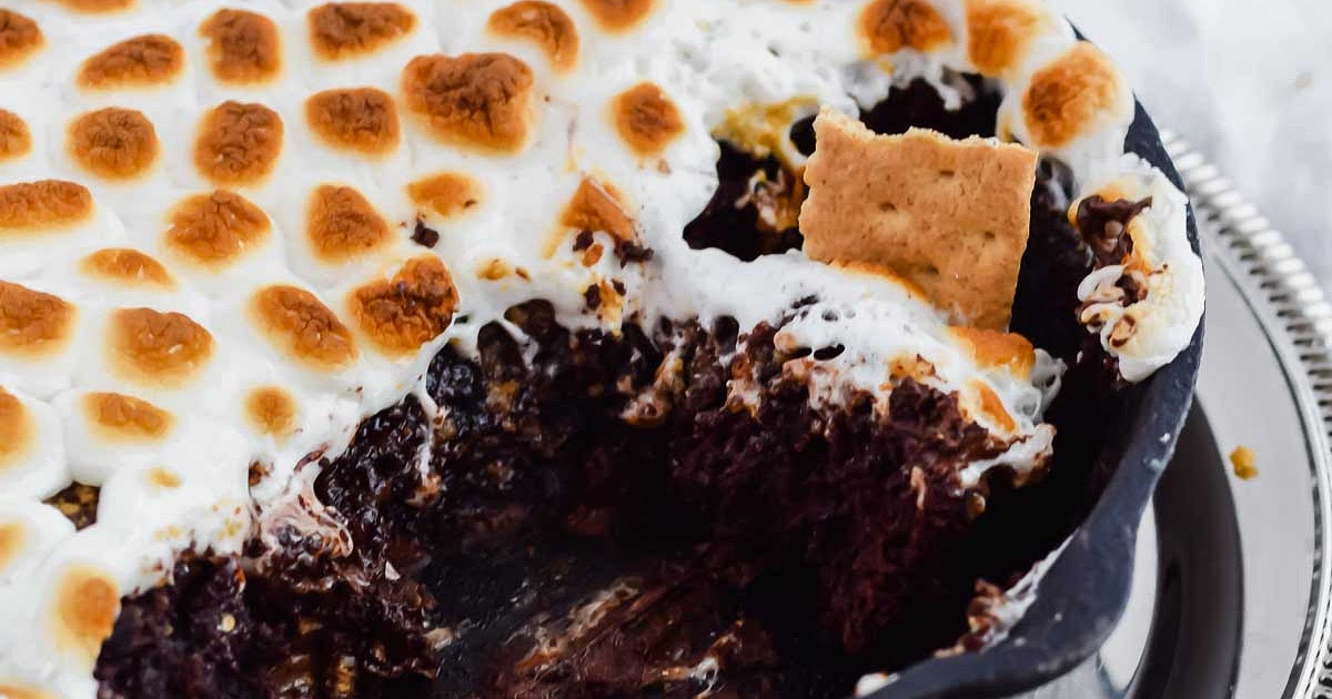 S'mores Brownie Skillet Recipe | Samsung Food App