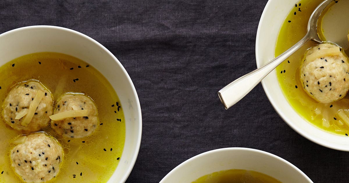 Stuffed Matzo Ball Soup With Chicken and Apples Recipe | Samsung Food App