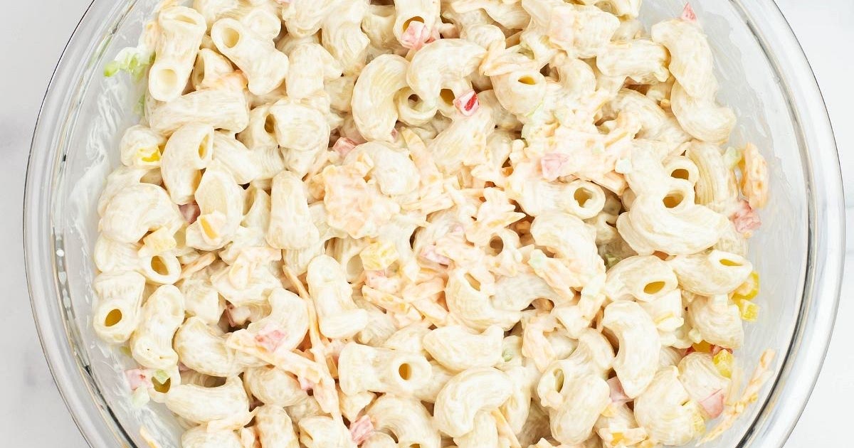 Sour Cream Cheddar Pasta Salad Recipe | Samsung Food App