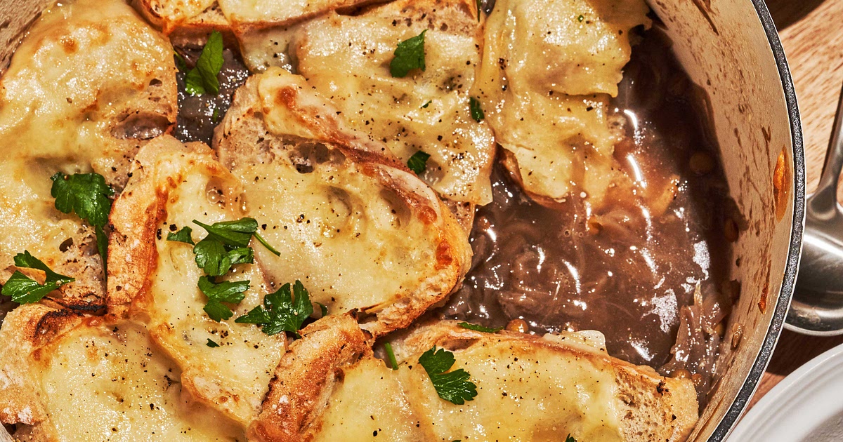 Vegan French Onion Stew Recipe | Samsung Food App