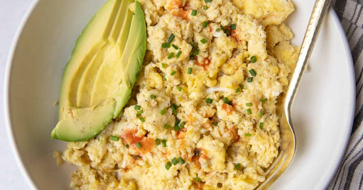 Greek Yogurt Scrambled Eggs Recipe | Samsung Food App