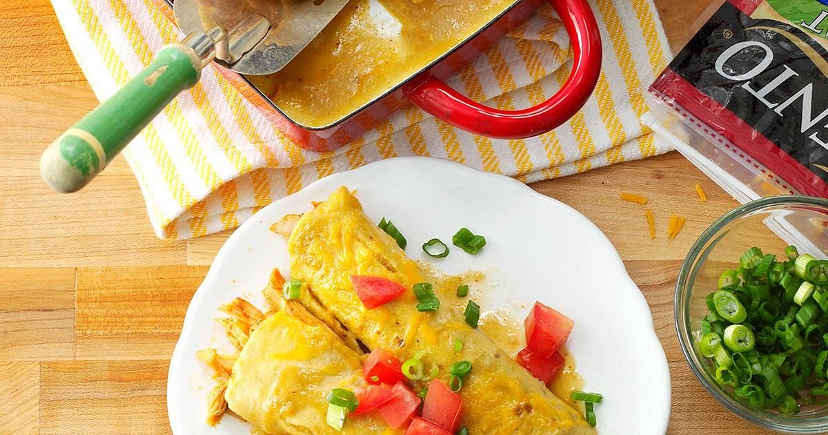Honey-Lemon Chicken Enchiladas Recipe | Samsung Food App
