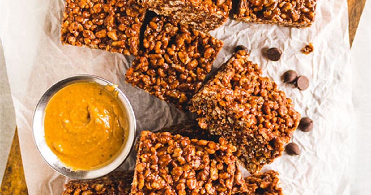 Peanut Butter and Chocolate Puffed Rice Treats Recipe | Samsung Food App