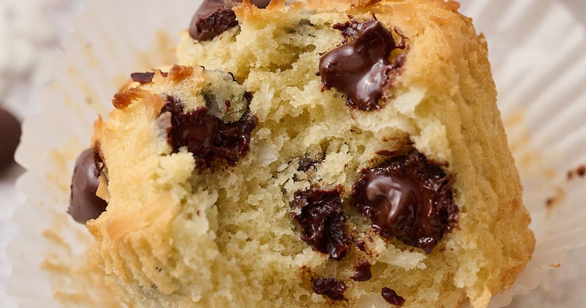 Chocolate Chip Coconut Muffins Recipe | Samsung Food App