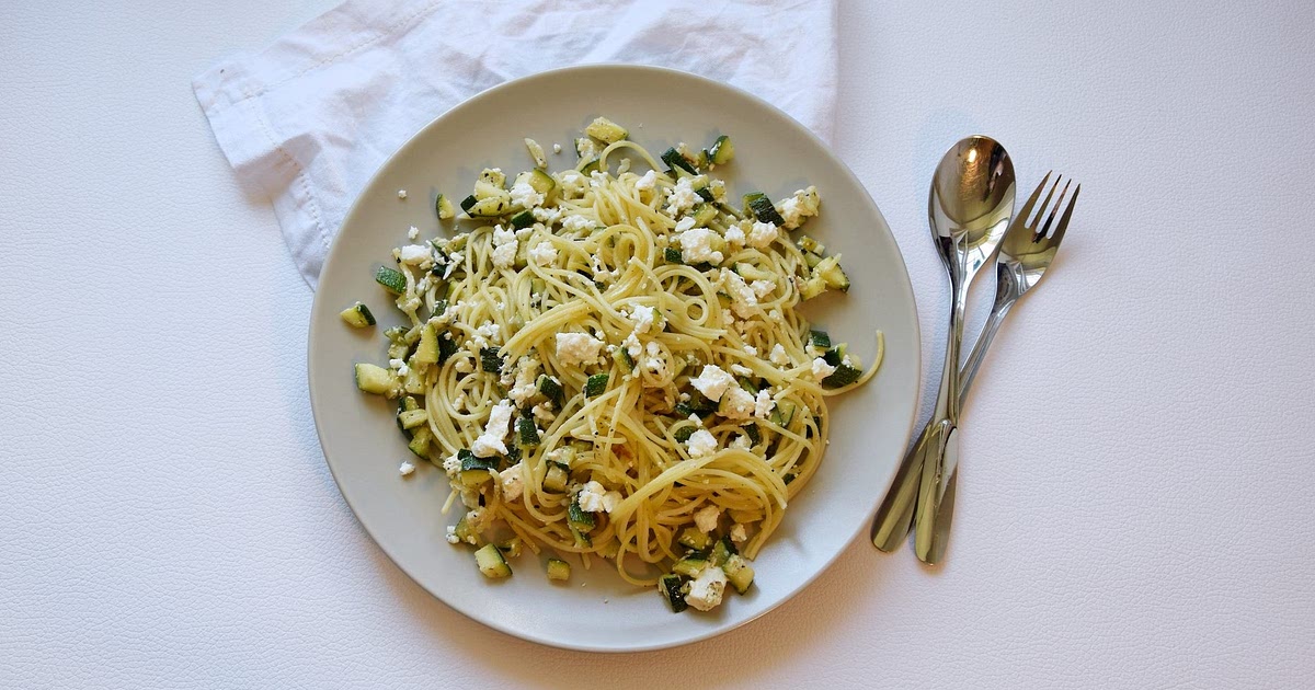 Zucchini-Feta-Spaghetti Recipe | Samsung Food App