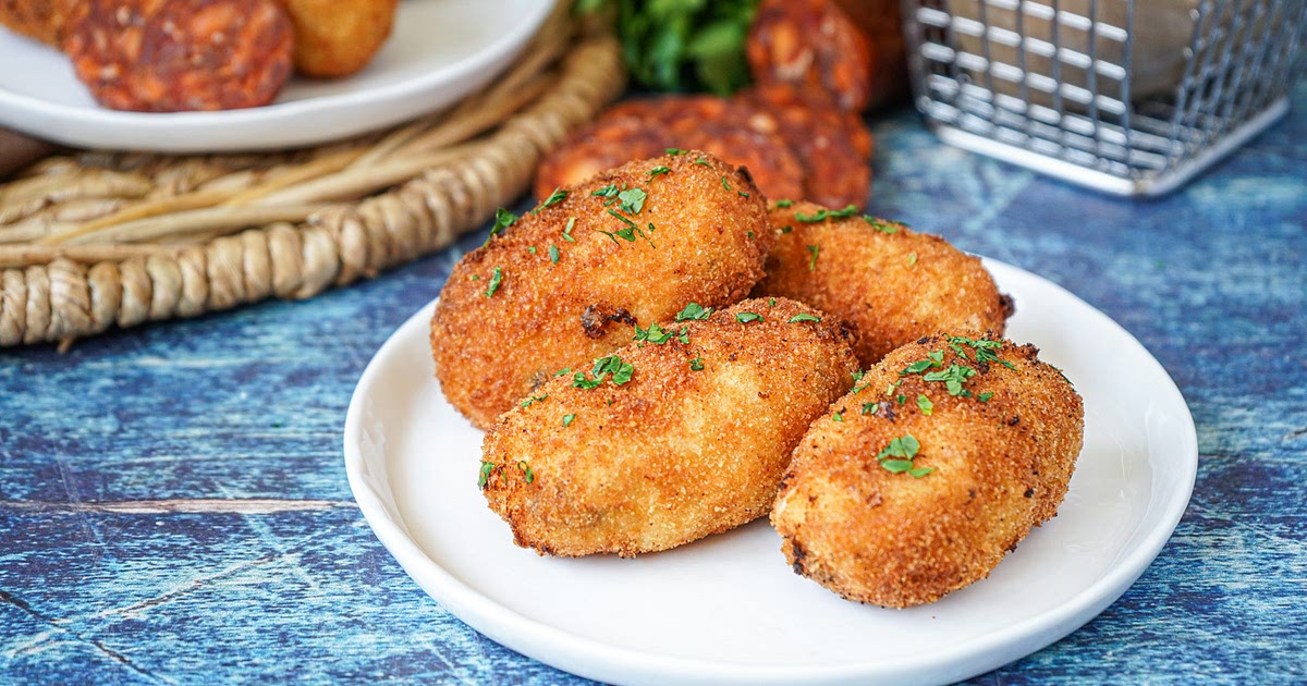 Croquetas de Chorizo (Spanish Chorizo Croquettes) Recipe | Samsung Food App