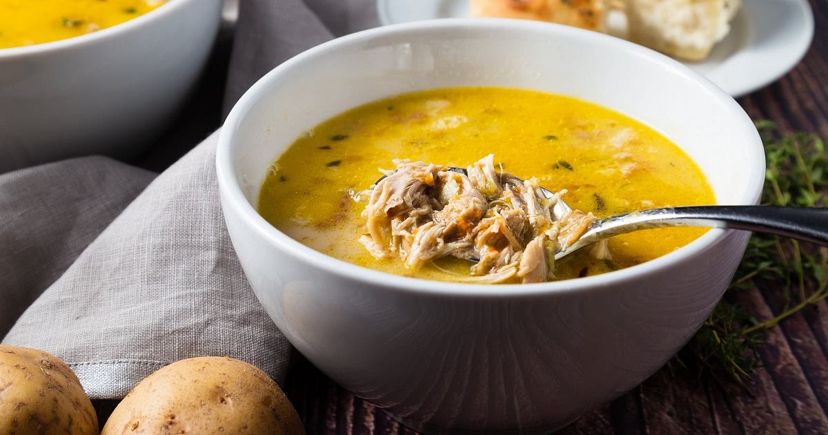 Chicken and Potato Soup with Leeks Recipe | Samsung Food App
