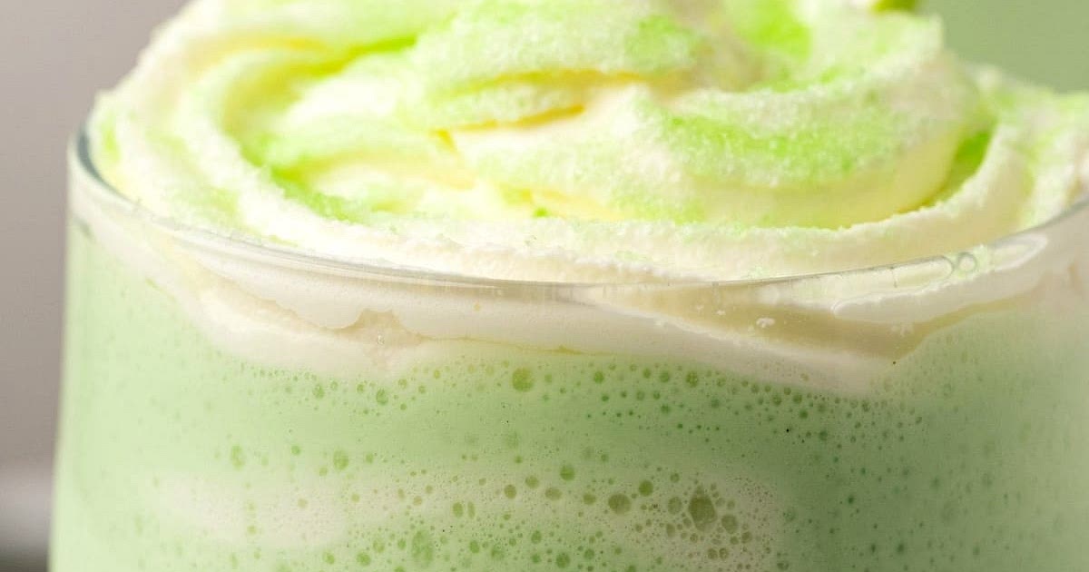 Vegan Shamrock Shake Recipe | Samsung Food App