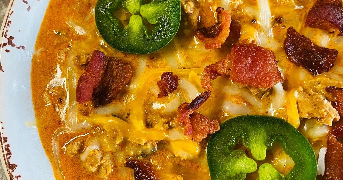 Jalapeno Popper Chicken Chili Recipe | Samsung Food App