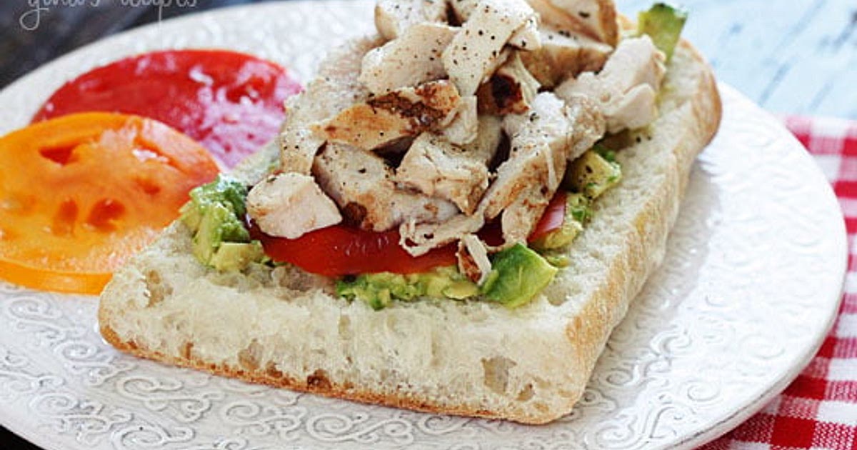 Grilled Chicken Sandwich with Avocado and Tomato Recipe | Samsung Food App