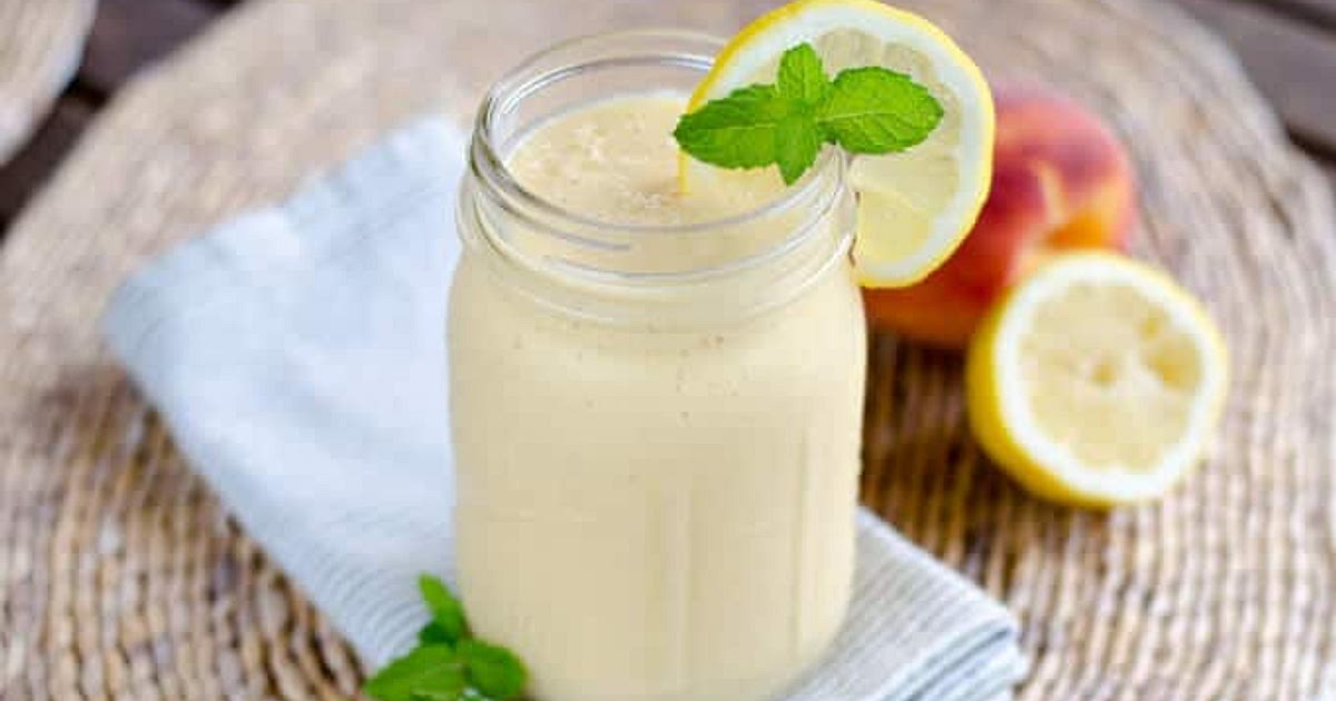 Peach Coconut Milk Smoothie Recipe | Samsung Food App