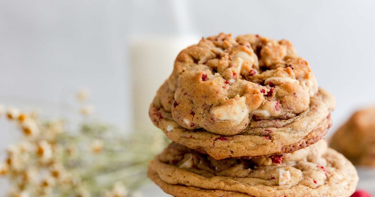 Brown Butter Raspberry White Chocolate Cookies Recipe | Samsung Food App
