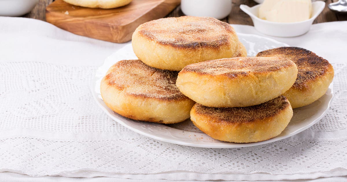 English Muffins with 100% Freshly Milled Wheat Recipe | Samsung Food App