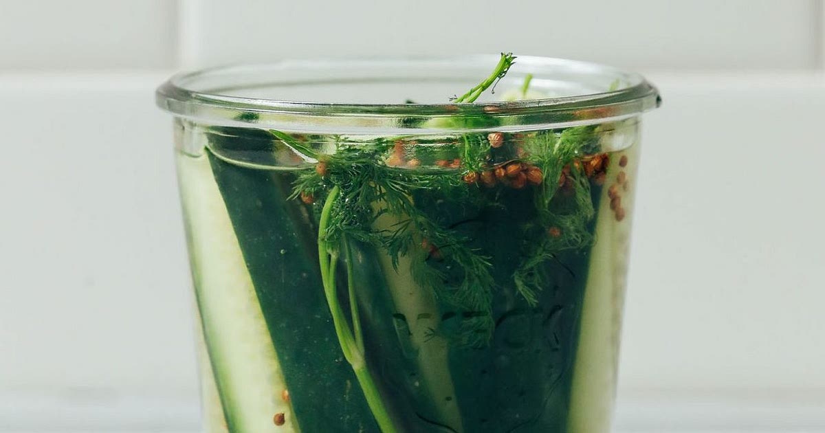 Quick Refrigerator Pickles Recipe | Samsung Food App