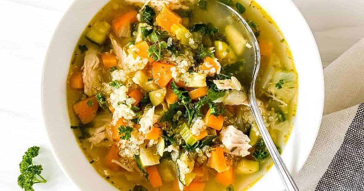 Turkey Quinoa Soup Recipe | Samsung Food App