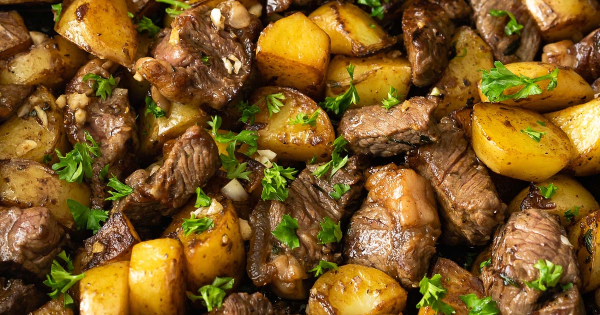 Asian Steak Bites and Potatoes Recipe | Samsung Food App