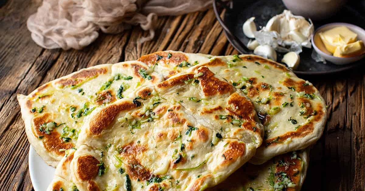 Garlic Cilantro Naan Recipe | Samsung Food App
