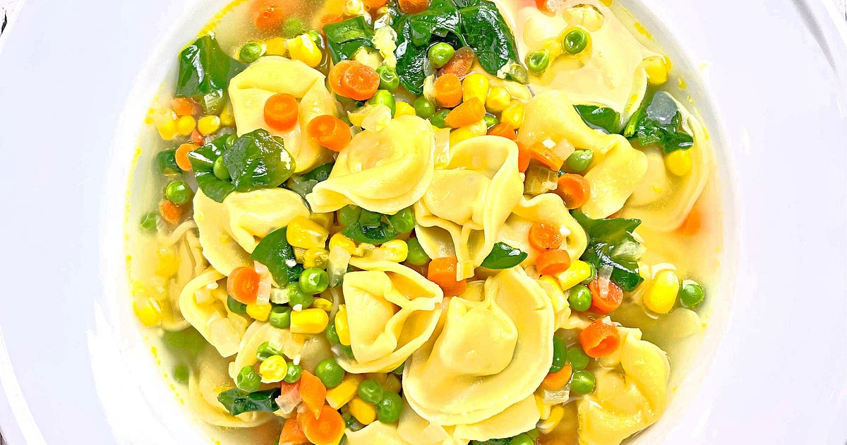 Vegan Tortellini Soup Recipe | Samsung Food App