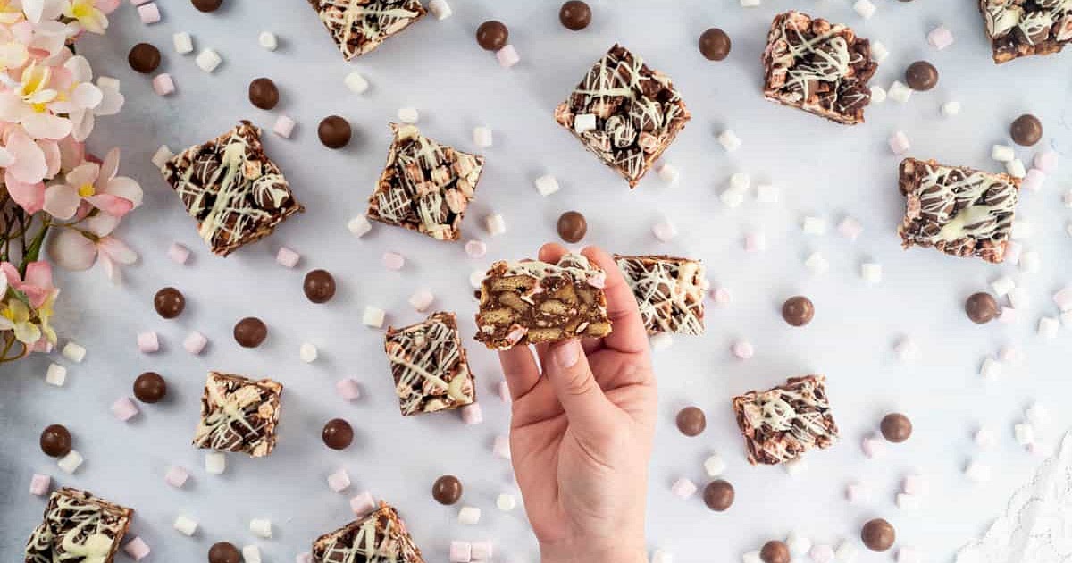 Easy Rocky Road With Maltesers - No Bake Sweet Recipe | Samsung Food App