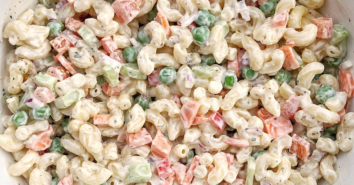 Simple Vegan Macaroni Salad Recipe | Samsung Food App