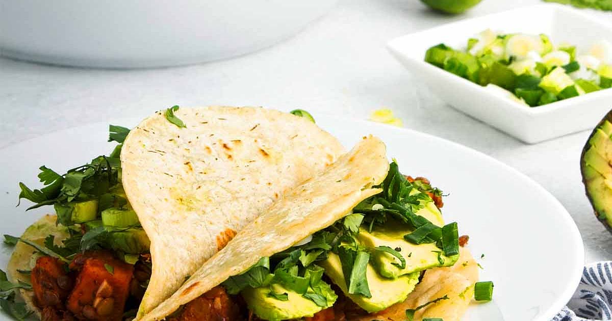 Lentil Tacos With Sweet Potatoes Recipe | Samsung Food App