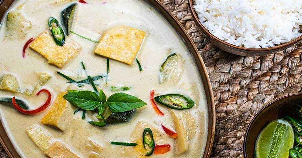 The Best Mild Thai Tofu Green Curry Recipe | Samsung Food App