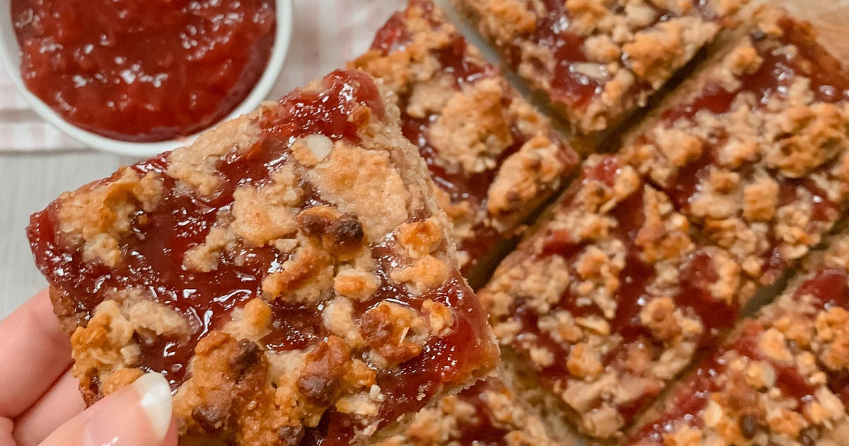 Strawberry Oat Jam Bars (Vegan + Gluten Free) Recipe | Samsung Food App