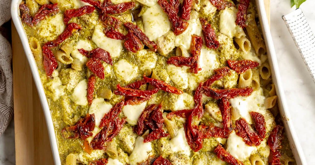 Pesto Pasta Bake Recipe | Samsung Food App