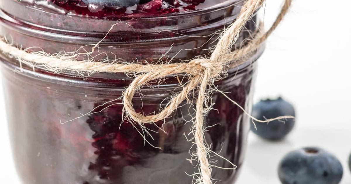 How to Make a Shelf Stable Sugar Free Blue Berry Jam ( plus it's low carb!) Recipe | Samsung Food Ap
